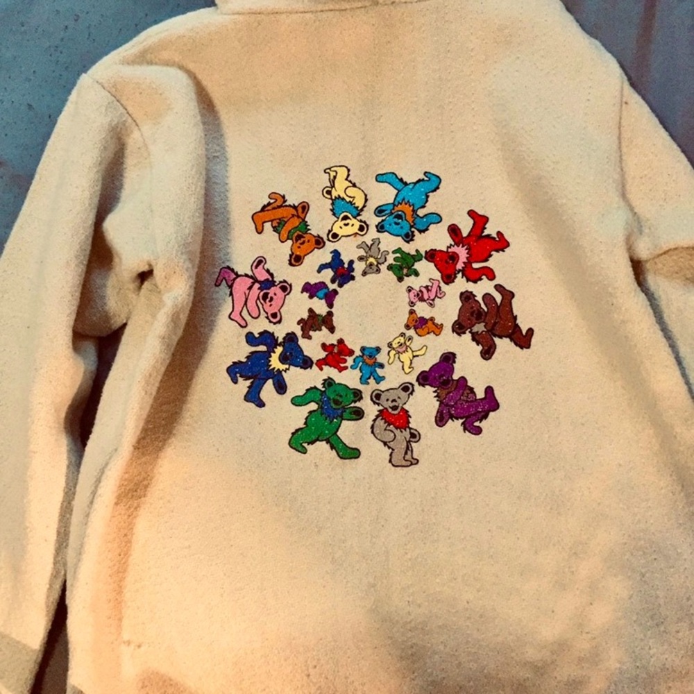 Grateful Dead Hemp Material Hoodie (“Drug Rug”)